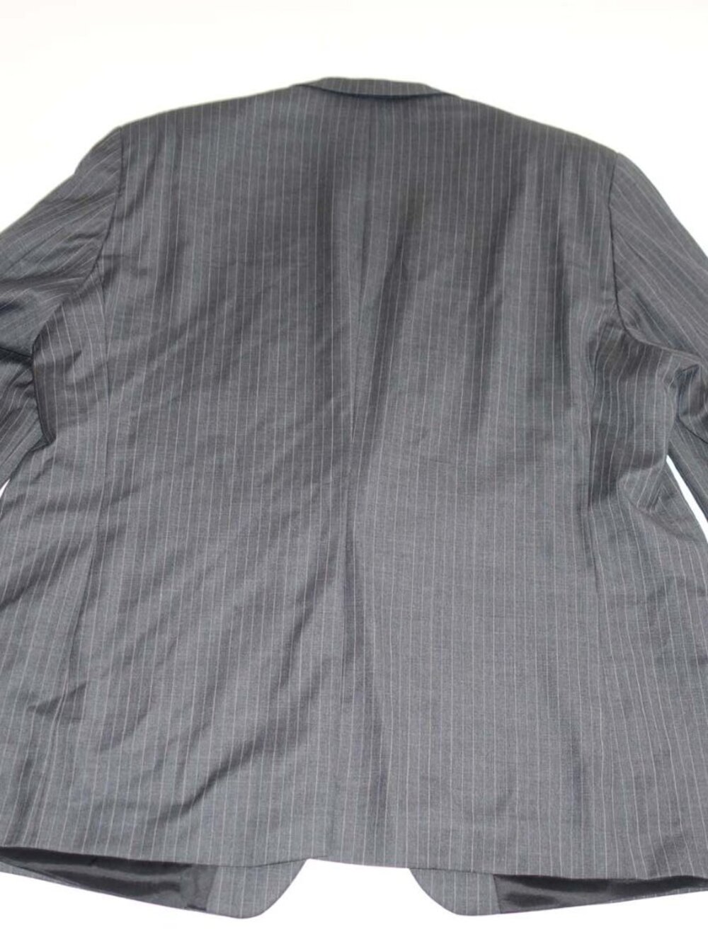 Lauren Ralph Lauren Men's 2 Button Suit Size 52 Regular 48 x 30 Charcoal Gray R - Picture 10 of 13